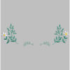 T-shirt kwiaty + haft Twojego pupila - 1