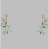 T-shirt kwiaty + haft Twojego pupila - 2