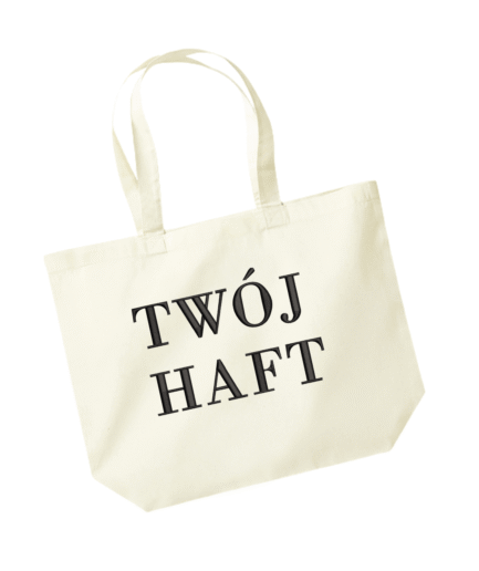 Torba bawełniana z własnym projektem