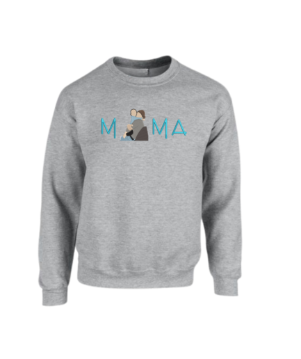 Bluza bez kaptura MAMA + zdjęcie