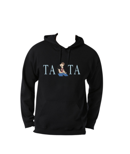 Haftowana Bluza z Kapturem TATA z haftem ze zdjęcia