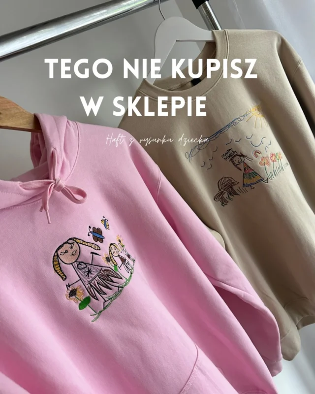 Są prezenty, które cieszą… i są takie, które zostają na zawsze 🤍
Haft na podstawie rysunku dziecka, to coś więcej niż bluza - to wspomnienie, które można nosić każdego dnia 🧵To jeden z najpiękniejszych pomysłów na prezent na Dzień Mamy ✨Jak zamówić?
🤍wyślij nam rysunek w wiadomości
lub
🤍złóż zamówienie przez naszą stronęResztą zajmiemy się my ✨tulipanka-store.pl > zakładka OKAZJE>MOM/DAD#pomysłnaprezent #dzienmamy #haft